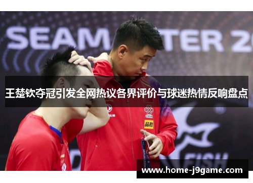 王楚钦夺冠引发全网热议各界评价与球迷热情反响盘点